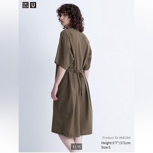 UNIQLO X LEMAIRE 3 Way seersucker dress